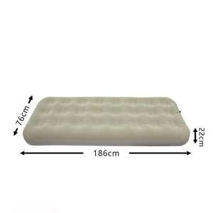 Coussin gonflable pour une personne, matelas de camping, tapis de camping ultraléger avec oreiller, pompe à <span class=keywords><strong>pied</strong></span> intégrée gonflable - Product Image 5