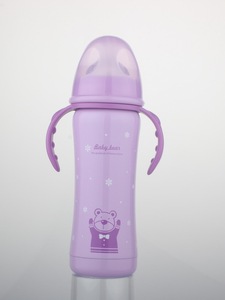 180ml/240ml BPA LIBERO Neonato in acciaio inox di alimentazione del bambino bottiglia di latte, bambino di cura bottiglia - Product Image 4