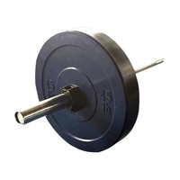 Disque de musculation en caoutchouc intégral, haute élasticité, antidérapant, avec logo personnalisé, pour l'entraînement de fitness