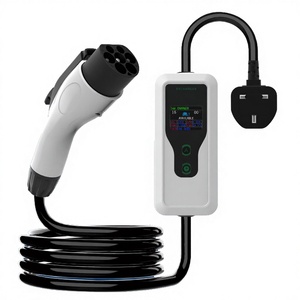 Chargeur EV portable OEM ODM 16A 32A 3.5KW 7KW GBT Type 1 Type 2 avec prises EU UK AU pour <span class=keywords><strong>Tesla</strong></span> et véhicules électriques domestiques - Product Image 1