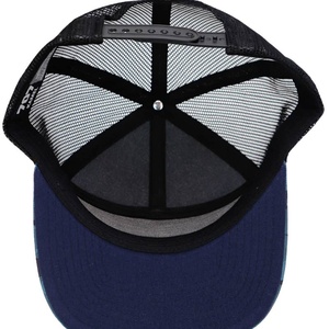 Personnalisé Haute Qualité 168 Style Sport Chapeau Haute Couronne 7 Panneau Plat Bill Camo Mesh Trucker Chapeau Avec Logo Brodé Snapback Cap - Product Image 3