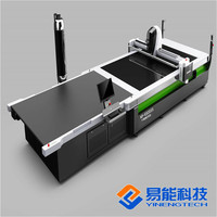 Machine d'étalement automatique avec tables de découpe pour machine d'étalement de tissu