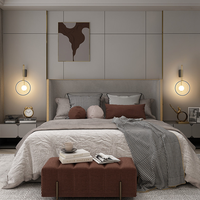 Lampes murales, lampes de chevet pour chambre à coucher, simples et modernes, luxe léger, style nordique, salon, lampes murales créatives pour couloir