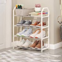 Étagère à chaussures en plastique économique et bon marché, étagère de rangement multi-niveaux, armoire pour la maison, le dortoir, organisateur de rangement de chaussures durable