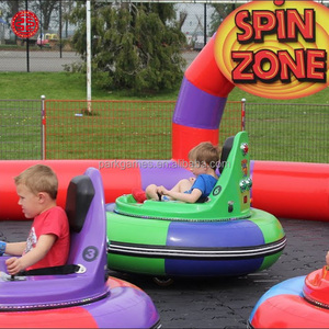 Coches de Choque Inflables UFO con Láser y Nieve para Niños, Zona de Juego Giratoria, Coches de Choque Inflables con Efecto Hielo - Product Image 2