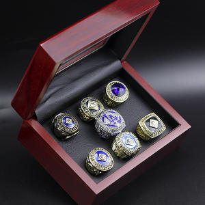 7 stuks Los Angeles Dodgers kampioenschapsring MLB honkbal kampioenschapsring heren sieraden - Product Image 5