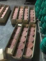 Fil de ligature recuit et cuivré à double boucle 1,1 mm/1,2 mm 12 cm/14 cm/16 cm/18 cm Q195 Yuking YZW-13 avec service de coupe