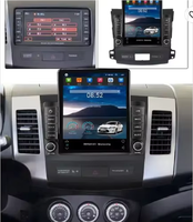 Reproductor de DVD para Auto Android 13 1G+16G Quad Core para Mitsubishi Outlander 2005-2011, Radio Multifuncional para Auto con Soporte para USB, AUX, TF