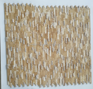 Tự Dính Không Thấm Nước Noce Travertine Peel Và Stick Gạch Ngón Tay Mosaic Cho Tường - Product Image 5