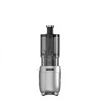 Extracteur de jus électrique 350 ml en acier inoxydable à pression à froid, moteur DC, mastication lente, faible bruit, éjection automatique des pulpes, nettoyage facile, pour la maison