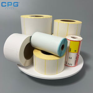 Rouleau d'étiquettes thermiques directes 4x6 pouces, étiquettes autocollantes thermiques imperméables pour la logistique extérieure et l'expédition express - Product Image 1