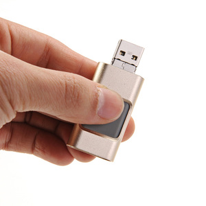 Custom a buon mercato <span class=keywords><strong>Otg</strong></span> USB Flash Drive 3 in 1 3.0 in metallo 32gb 64gb 128Gb 256Gb 512Gb <span class=keywords><strong>OTG</strong></span> USB Drive per Samsung, Huawei, Xiaomi, <span class=keywords><strong>iPhone</strong></span> - Product Image 4