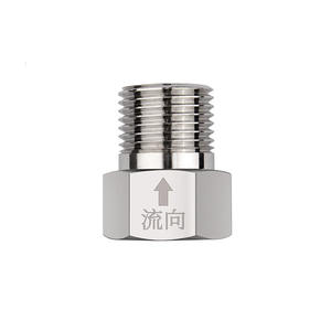 Válvula de Retención de 4 Puntos de Acero Inoxidable 304 para Tuberías de Agua y Inodoros con Indicación de Dirección de Flujo - Product Image 1