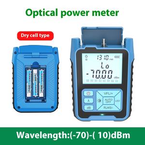 Alles-In-Één Mini Optische Vermogensmeter Rode Lichtpen Glasvezeltester Met Rj45 Sc-Connectoren 12V Voeding Gebruikte Functie - Product Image 6