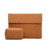 Sac pour ordinateur portable avec coutures croisées, pour Samsung Apple Laptop Air 13, housse de protection 14 pouces, doublure intérieure en PU.