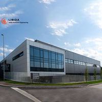 Edificio de Acero Modular Versátil para Almacenes, Hangares de Aviones, Talleres de Construcción