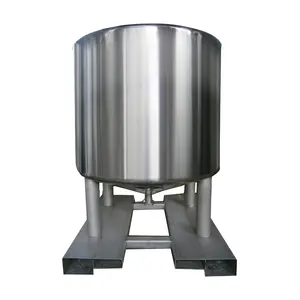 3000L Industrial Vertical Chemical Liquid Alcohol 790 Gallon Stainless Steel Single-Layer Storage Tank