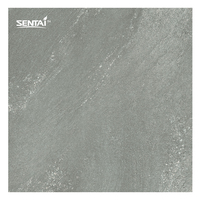 Pisos de vinilo gris Sentai, Panel de plástico compuesto respetuoso con el medio ambiente, suelo de plástico laminado SPC para Cocina