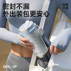 Temeco Titanium Cup 500Ml Insulated With Straw For Travel And Office Use - Product Image 4