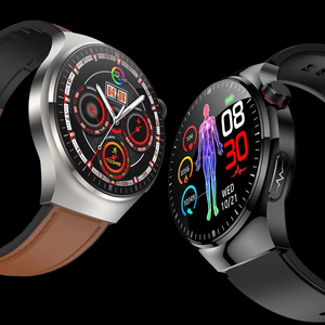 Reloj Inteligente con Detección de Caídas, SOS, Lípidos en Sangre, Pantalla AMOLED IP68 Resistente al Agua, Sistema Operativo Android, Monitorización del Sueño y Termómetro - Product Image 1