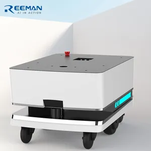 Open Sdk Platform Autonom Mobile Robot Electric Car Chassis Anti-Ambient Automated Handling Transport Robot Chassis AMR AGV