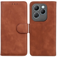 Étui portefeuille en cuir mat rétro pour Infinix Hot 40 Pro Smart 8 HD 40I Zero 30 5G Smart 7 Plus NOTE30 VIP 30I, avec fonction support