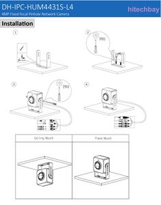 Cámara de Red <span class=keywords><strong>Mini</strong></span> Oculta Original DH IPC-HUM4431S-L4 de 4MP con Micrófono Integrado, Audio en Tiempo Real, Seguridad, Sin PoE, DC12V - Product Image 6