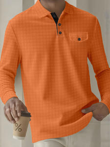 Nuovi Arrivi 2026: <span class=keywords><strong>Polo</strong></span> da Uomo alla Moda a Quadri, Camicie Casual di Alta Qualità, Asciugatura Rapida in Cotone e Poliestere, Vestibilità Sportiva Estiva - Product Image 4