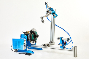 Pequeño posicionador de soldadura ajustable industrial conveniente y de alta calidad con plato giratorio - Product Image 5