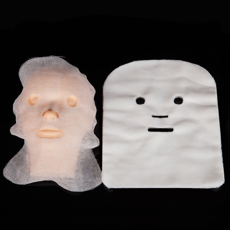 100% Cotton Gauze Mask Maximizes Benefits Of Facial Creams High Frequency Treatments And Masks