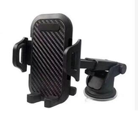Installation facile Pare-brise Tableau de bord Évent Support de voiture Support mobile en plastique Ventouse Support de téléphone