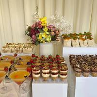 Présentoirs Acryliques Blancs pour Buffet, Rehausseurs Cubes Emboîtables, Supports Carrés pour Aliments, Desserts, Gâteaux