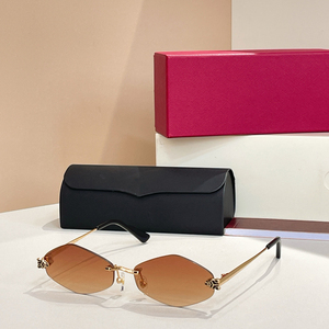 Thời trang sang trọng hip hop phong cách trang sức màu Kính mát tùy chỉnh kính với hộp - Product Image 6