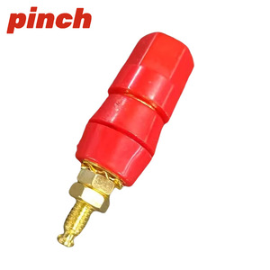 Conector de Altavoz M5, Conector Banana de 5 mm, Montaje Hexagonal en Panel, Aislamiento Rojo y Negro, Doble de 2 Pines, Postes de Cableado para Amplificador de Audio - Product Image 2