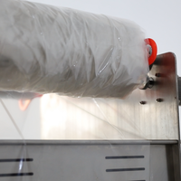 Machine de mise sous vide alimentaire électrique commerciale Shuchen, scelleuse thermique automatique pour boîtes, barils et emballages en film laminé