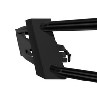 Pour 2023-2025 Cybertruck tout-terrain pare-chocs avant en acier robuste avec support de treuil et plaque de protection