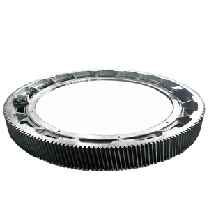Pièces de rechange <span class=keywords><strong>pour</strong></span> broyeur de ciment et sécheur : Engrenage annulaire forgé <span class=keywords><strong>pour</strong></span> four rotatif à chaux - Product Image 1
