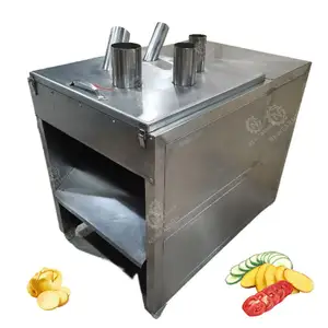 Trancheuse de fruits et légumes découpeuse banane carotte fraise concombre chips coupe tranchage Machine de traitement
