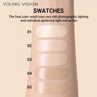 Crème BB Nude Naturelle Marque Blanche Contrôle Sébum Éclaircissant Teint Léger Correcteur Cosmétique Visage Usage Quotidien