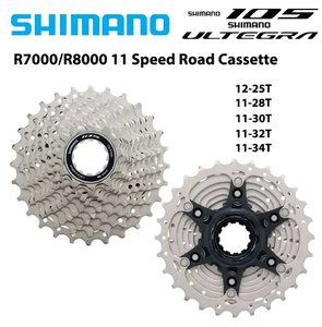 <strong>SHIMANO</strong> 105 R7000 <strong>ULTEGRA</strong> R8000 <strong>11</strong>-<strong>Speed</strong> Road <strong>Cassette</strong> Sprocket CS-R7000 CS-R8000 <strong>11</strong>-28T <strong>11</strong>-30T <strong>11</strong>-32T 12-25T HG700 HG800 34T - Product Image 1