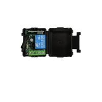 AC/DC12V24V Módulo de relé de un solo canal función automática código de aprendizaje RF 433Mhz Control Smart Home interruptor inalámbrico eléctrico