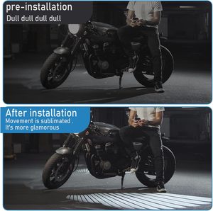 Ailes d'ange de projection pour moto en gros, accessoires de modification décoratifs pour moto, lumières LED en forme d'ailes d'ange pour moto - Product Image 2