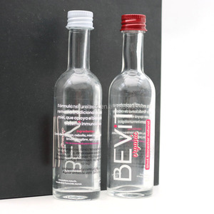 Venta al por Mayor Directa de Fábrica, Botella de Licor de Vidrio Mini de 50 ml, Envase Vacío para Vino - Product Image 1