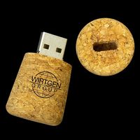 Clé USB en forme de bouchon de bouteille de vin 16 Go avec logo personnalisé