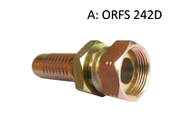 CE 00TF0 Embout de tuyau hydraulique haute pression R14 en acier inoxydable tressé en PTFE avec une qualité supérieure dans le système d'air