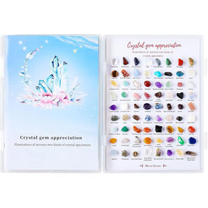 Set de 72 Piezas de Cristales Naturales para Estudio de Geología, Kit de Identificación de Minerales, Regalos Educativos de <span class=keywords><strong>Ciencias</strong></span> de la Tierra - Product Image 1