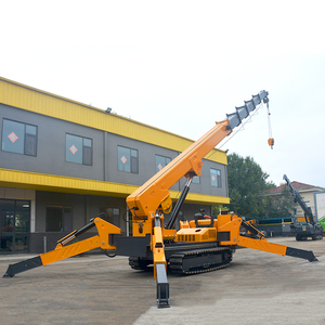 Grue araignée mobile 8T 10T automotrice avec nacelle et ventouse pour verre, pour la construction extérieure - Product Image 4