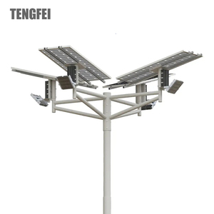 ไฟถนนโซลาร์เซลล์แบบเสาสูง อลูมิเนียม กันน้ำ IP66 ความสว่างสูง 15ม.-40ม. - Product Image 2