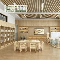 Ensemble table et chaises en bois Hikeylove pour activités d'apprentissage, idéal pour les garderies et écoles Montessori modernes