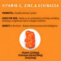 Gommes multivitaminées pour femmes et hommes, extra-fortes, soutien immunitaire, complément alimentaire avec vitamines C et 60 gommes